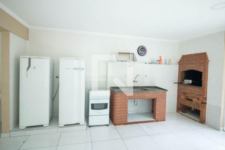 Área comum - Churrasqueira de apartamento para alugar com 2 quartos, 55m² em Vila Valparaíso, Santo André