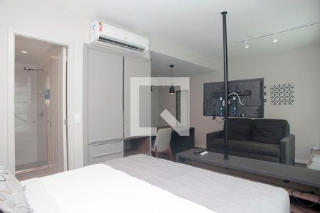 Studio - Sala / Quarto de kitnet/studio à venda com 1 quarto, 32m² em Independência, Porto Alegre
