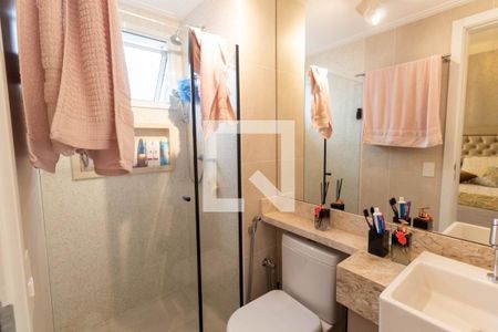 Apartamento à venda com 73m², 3 quartos e 2 vagasBanheiro da Suíte