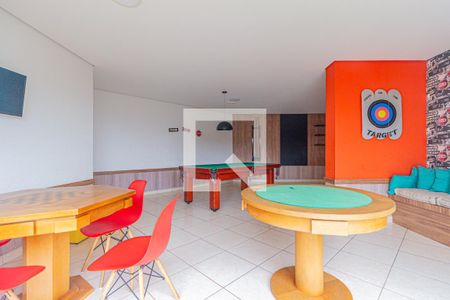 Apartamento para alugar com 46m², 2 quartos e 1 vagaÁrea comum - Salão de jogos