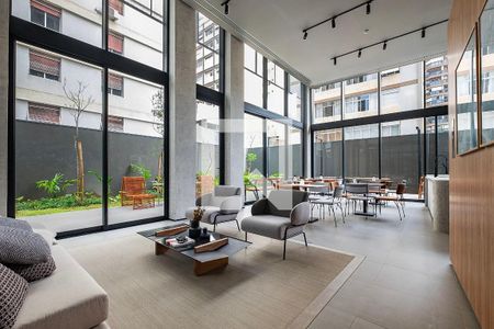 Apartamento à venda com 34m², 1 quarto e 1 vagaSalão de Festas