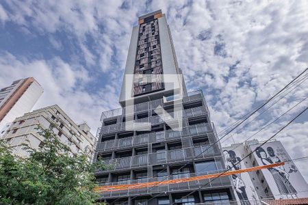 Apartamento à venda com 34m², 1 quarto e 1 vagaFachada