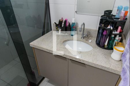 Banheiro de apartamento à venda com 1 quarto, 37m² em Sé, São Paulo