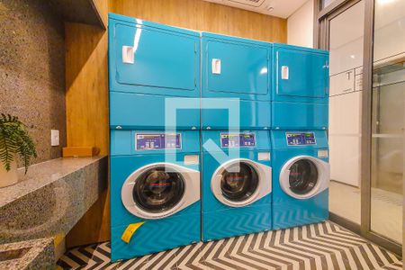 Studio para alugar com 26m², 1 quarto e sem vagaLavanderia