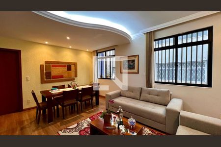 Sala de apartamento à venda com 3 quartos, 100m² em Nova Suíça, Belo Horizonte