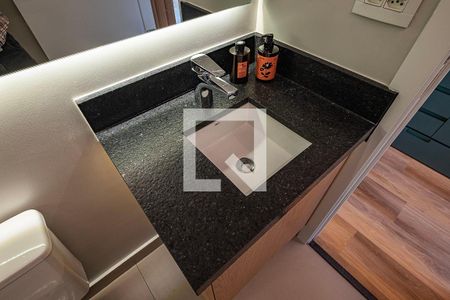 Studio para alugar com 21m², 1 quarto e sem vaga Studio para alugar com 21m², 1 quarto e sem vagaBanheiro