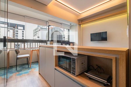 Studio de kitnet/studio para alugar com 1 quarto, 21m² em Jardim Paulista, São Paulo