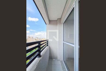 Varanda Sala de apartamento para alugar com 1 quarto, 32m² em Vila Paulicéia, São Paulo