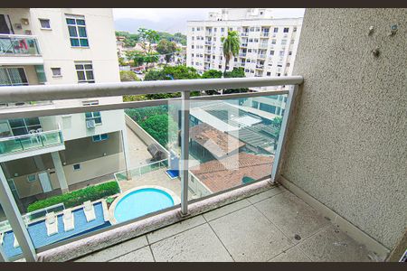 varanda de apartamento para alugar com 1 quarto, 47m² em Taquara, Rio de Janeiro