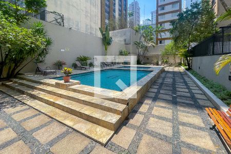 Apartamento à venda com 70m², 1 quarto e 2 vagasÁrea comum - Piscina