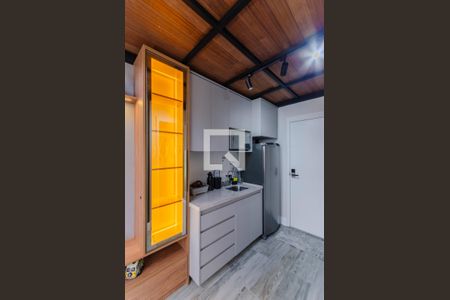 Studio à venda com 28m², 1 quarto e sem vaga Studio à venda com 28m², 1 quarto e sem vagaCozinha