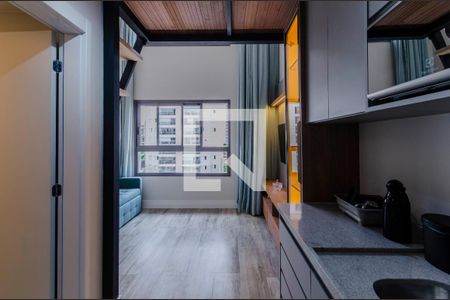 Studio à venda com 28m², 1 quarto e sem vaga Studio à venda com 28m², 1 quarto e sem vagaCozinha