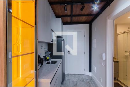 Studio à venda com 28m², 1 quarto e sem vaga Studio à venda com 28m², 1 quarto e sem vagaCozinha
