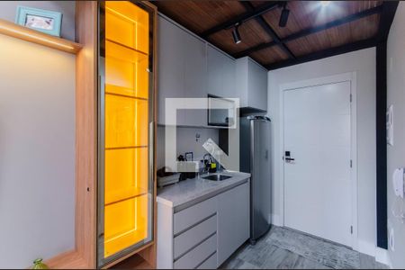 Studio à venda com 28m², 1 quarto e sem vaga Studio à venda com 28m², 1 quarto e sem vagaCozinha