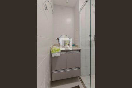 Studio à venda com 28m², 1 quarto e sem vaga Studio à venda com 28m², 1 quarto e sem vagaBanheiro