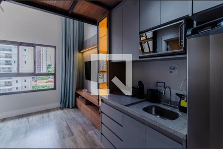 Studio à venda com 28m², 1 quarto e sem vaga Studio à venda com 28m², 1 quarto e sem vagaCozinha