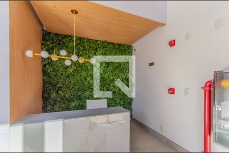Studio à venda com 28m², 1 quarto e sem vaga Studio à venda com 28m², 1 quarto e sem vagaÁrea comum - Hall social