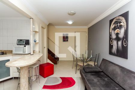 Sala de apartamento para alugar com 1 quarto, 45m² em Vila Uberabinha, São Paulo
