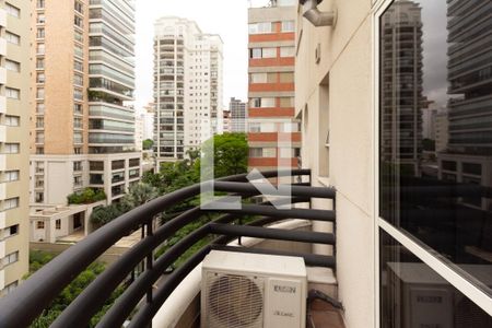 Varanda da Sala de apartamento para alugar com 1 quarto, 45m² em Vila Uberabinha, São Paulo