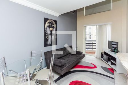 Sala de apartamento para alugar com 1 quarto, 45m² em Vila Uberabinha, São Paulo