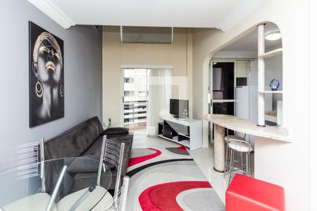 Sala de apartamento para alugar com 1 quarto, 45m² em Vila Uberabinha, São Paulo