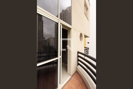 Varanda da Sala de apartamento para alugar com 1 quarto, 45m² em Vila Uberabinha, São Paulo