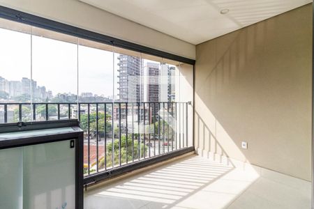 Studio para alugar com 28m², 1 quarto e sem vagaVaranda