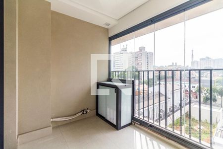 Studio para alugar com 28m², 1 quarto e sem vagaVaranda