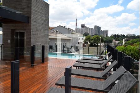 Studio para alugar com 28m², 1 quarto e sem vagaPiscina