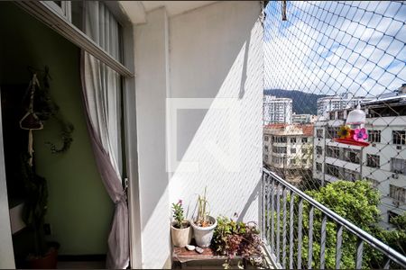 Varanda da Sala de apartamento à venda com 3 quartos, 93m² em Tijuca, Rio de Janeiro