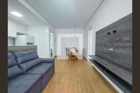 Sala de apartamento para alugar com 1 quarto, 53m² em Santo Amaro, São Paulo