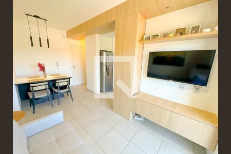 Sala de TV de apartamento para alugar com 2 quartos, 80m² em Vargem Grande, Florianópolis