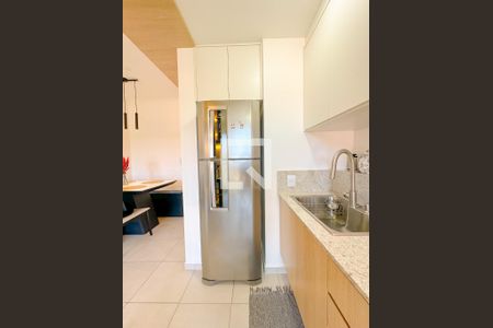 Apartamento para alugar com 80m², 2 quartos e 1 vagaDetalhe da cozinha