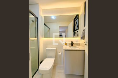 Apartamento para alugar com 80m², 2 quartos e 1 vagaBanheiro da Suíte