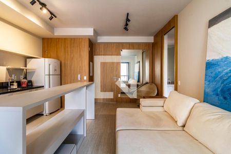 Sala de apartamento à venda com 1 quarto, 48m² em Cerqueira César, São Paulo