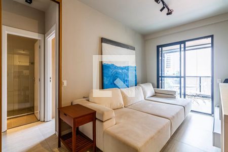 Sala de apartamento à venda com 1 quarto, 48m² em Cerqueira César, São Paulo