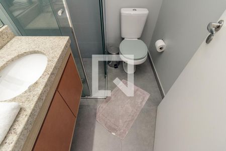 Banheiro de kitnet/studio à venda com 1 quarto, 22m² em Centro Histórico de São Paulo, São Paulo