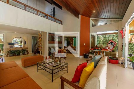 Sala de casa de condomínio à venda com 4 quartos, 505m² em Barra da Tijuca, Rio de Janeiro