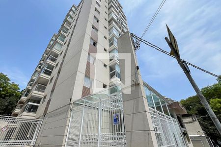 Apartamento para alugar com 54m², 2 quartos e 1 vagaFachada + plaquinha