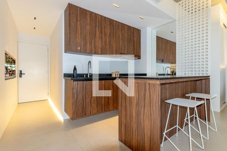 Cozinha de kitnet/studio à venda com 1 quarto, 54m² em Vila Olímpia, São Paulo