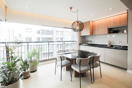 Sala de apartamento à venda com 3 quartos, 130m² em Mooca, São Paulo