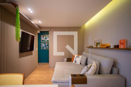 Sala de apartamento para alugar com 3 quartos, 75m² em São Pedro, Belo Horizonte