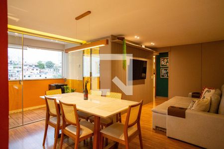 Sala de apartamento para alugar com 3 quartos, 75m² em São Pedro, Belo Horizonte