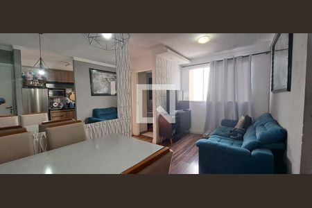 Sala de apartamento para alugar com 2 quartos, 42m² em Jardim do Lago, Osasco