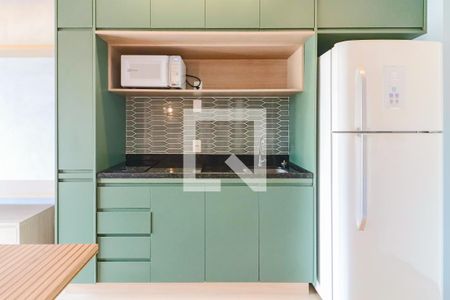 Sala  / Cozinha de apartamento à venda com 1 quarto, 32m² em Butantã, São Paulo