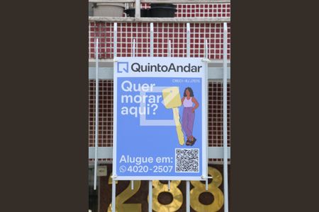 Apartamento para alugar com 90m², 1 quarto e 1 vagaFachada/Plaquinha