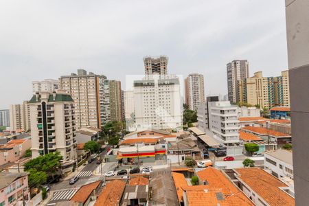 Vista da Sala de apartamento à venda com 2 quartos, 40m² em Campestre, Santo André