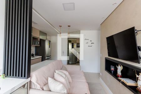 Sala de apartamento à venda com 2 quartos, 40m² em Campestre, Santo André