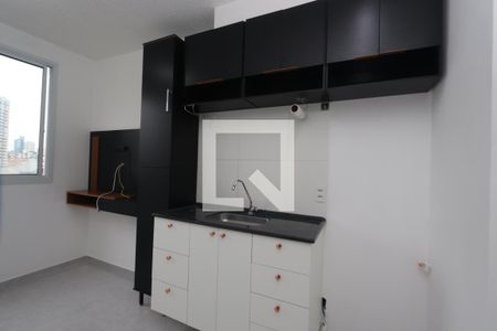 Sala/cozinha de apartamento para alugar com 1 quarto, 25m² em Vila Prudente, São Paulo