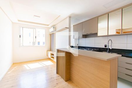 Sala de apartamento para alugar com 2 quartos, 63m² em Olaria, Canoas